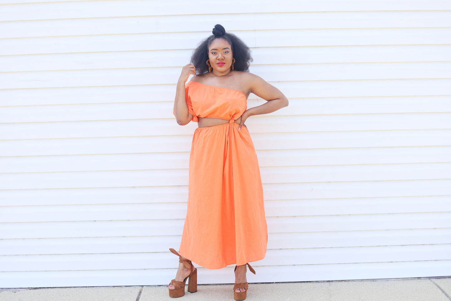 Orange Dream Dress (S-L)