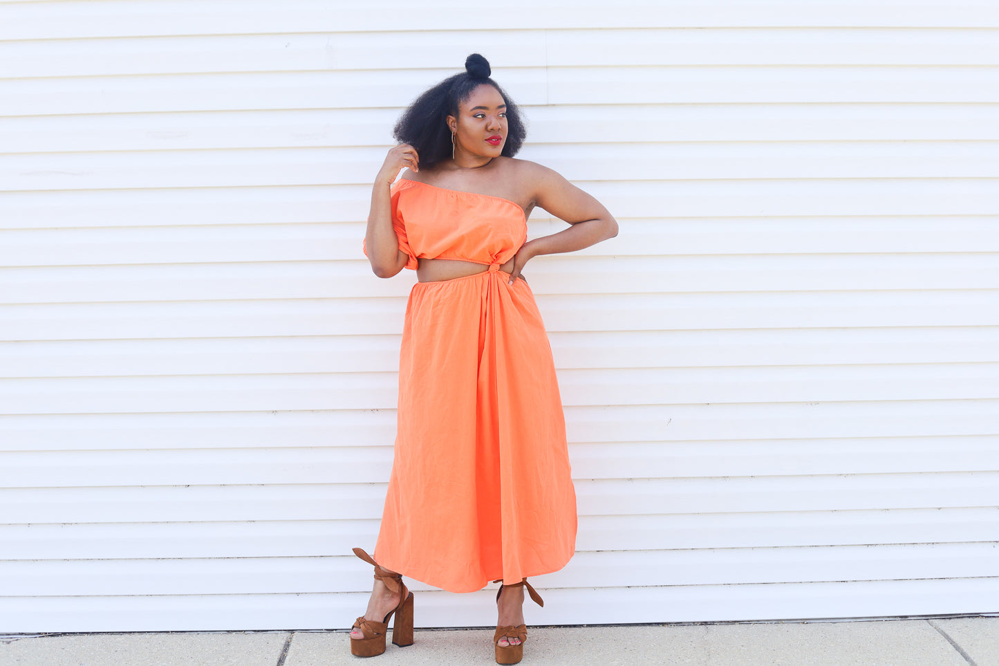 Orange Dream Dress (S-L)