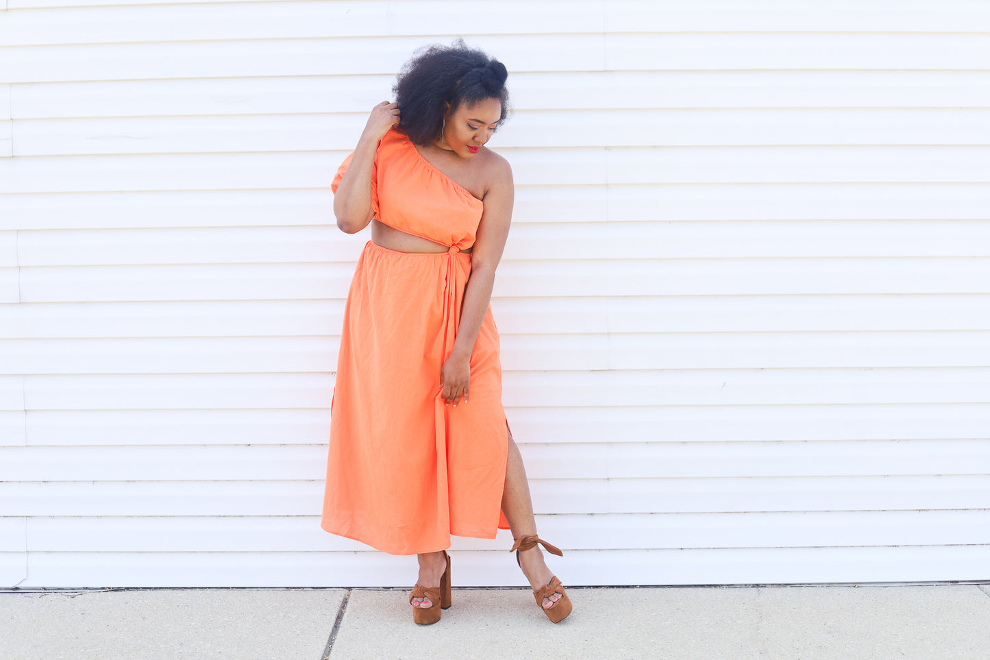 Orange Dream Dress (S-L)