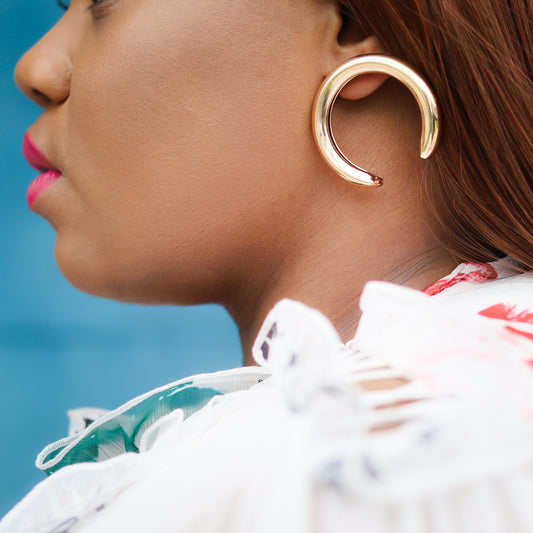 Horseshoe Earrings (Silver or Gold)