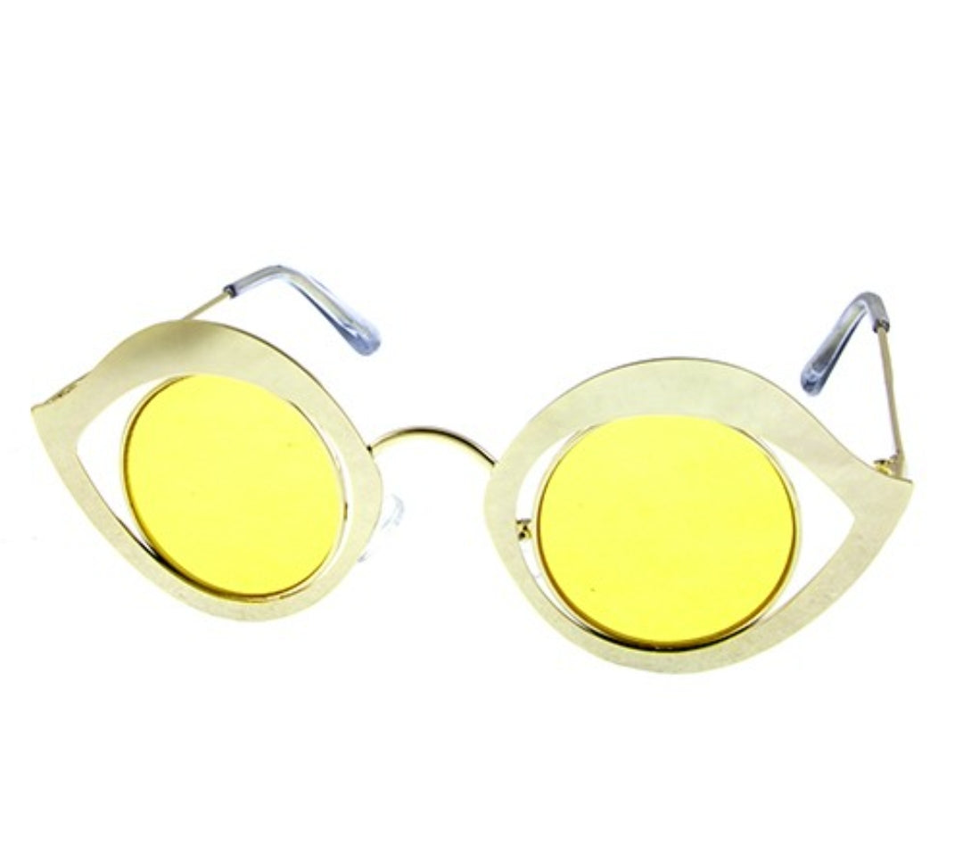 Mrs Kitty Sunglasses (only yellow)